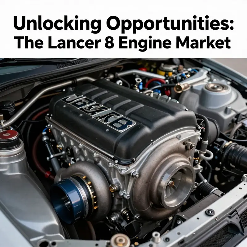Overview of Lancer Evo 8 engine offerings in the market.