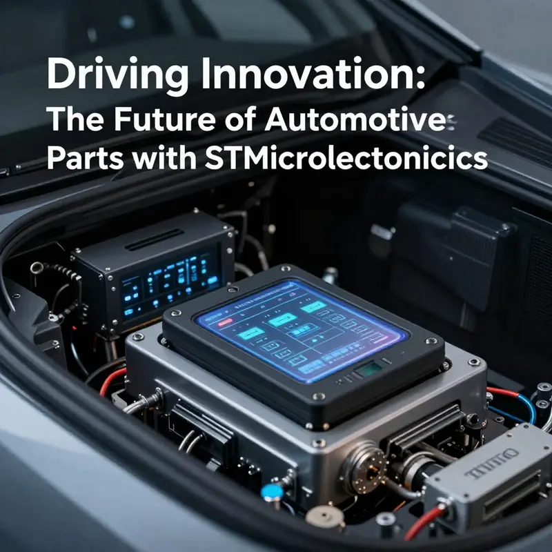 The integration of STMicroelectronics components is crucial in shaping the future of automotive technology.