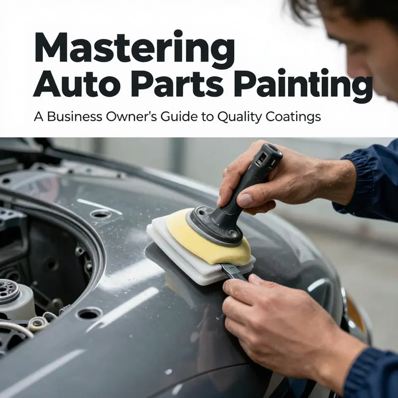Proper surface cleaning and sanding are crucial for effective paint adhesion on auto parts.