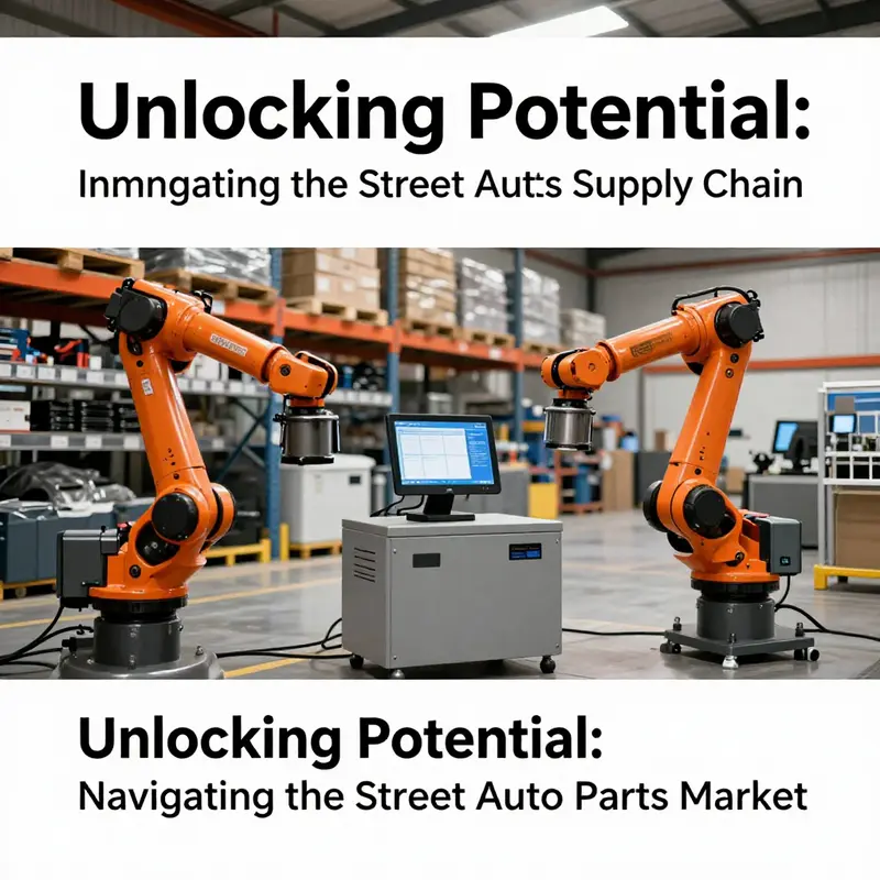 A variety of street auto parts representing the vibrant market dynamics.