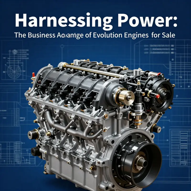 An engaging marketplace showcasing trending Evolution engines for sale, capturing the interest of hobbyists.