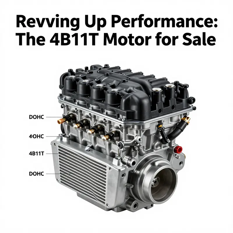 Current listings highlight the growing demand for 4B11T motors in the automotive market.