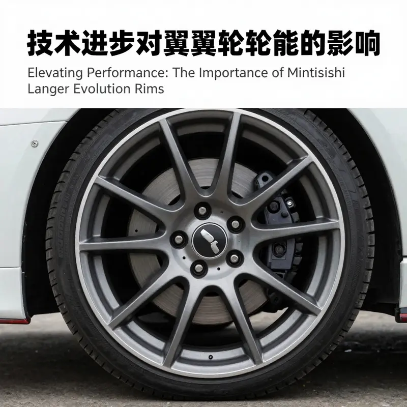 The original OZ alloy rims designed for the Mitsubishi Lancer Evolution II, reflecting both style and performance.