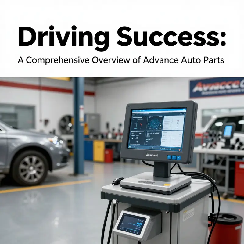 A glimpse into the organized operations of Advance Auto Parts, highlighting the customer-friendly layout.