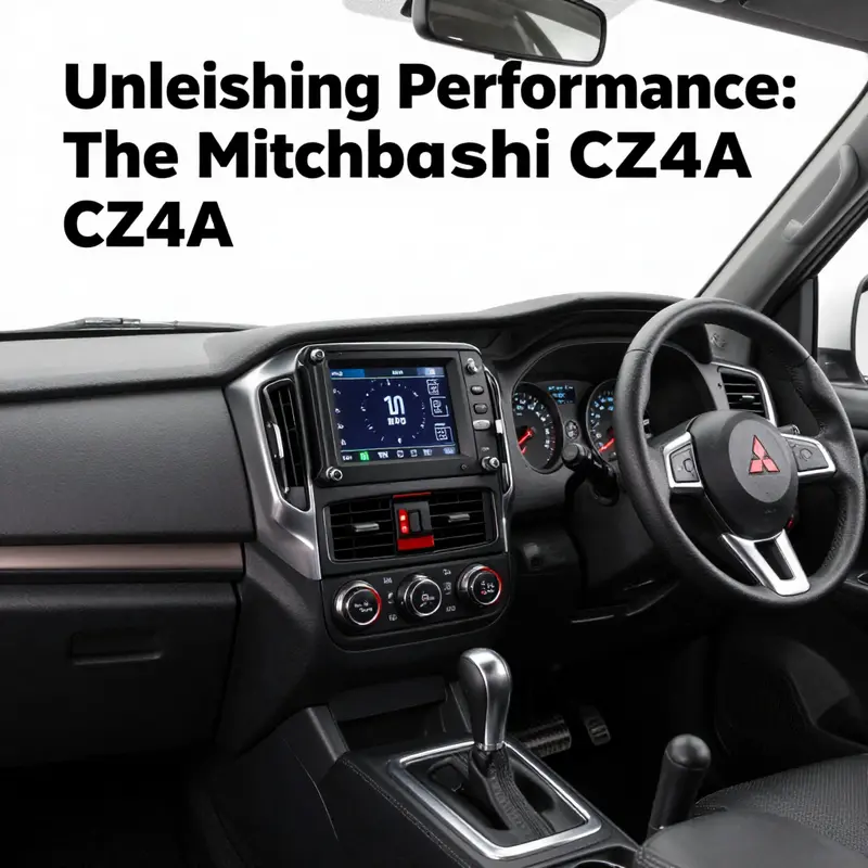 Mitsubishi CZ4A demonstrating its exceptional handling and speed on the racetrack.