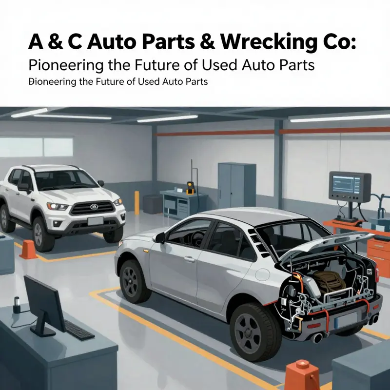 The extensive selection of salvaged vehicles and auto parts available at A & C Auto Parts & Wrecking Co.