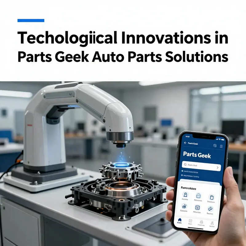 The Parts Geek online platform showcasing a wide array of auto parts available for consumers.
