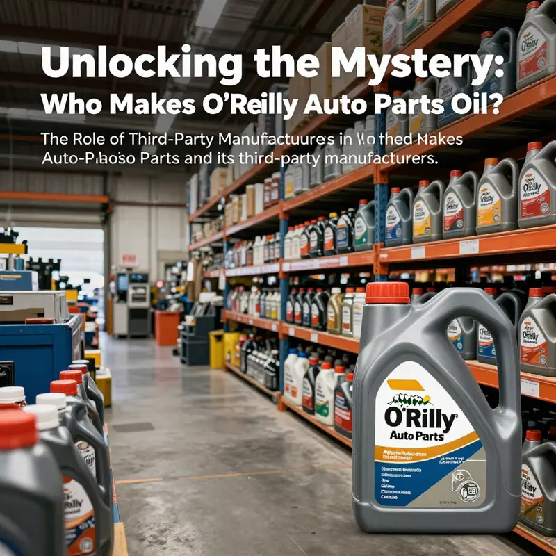 An overview of the collaborative relationship between O’Reilly Auto Parts and its third-party oil producers.