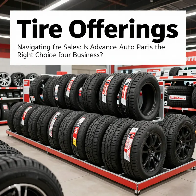 An overview of tire brands and selections offered at Advance Auto Parts.