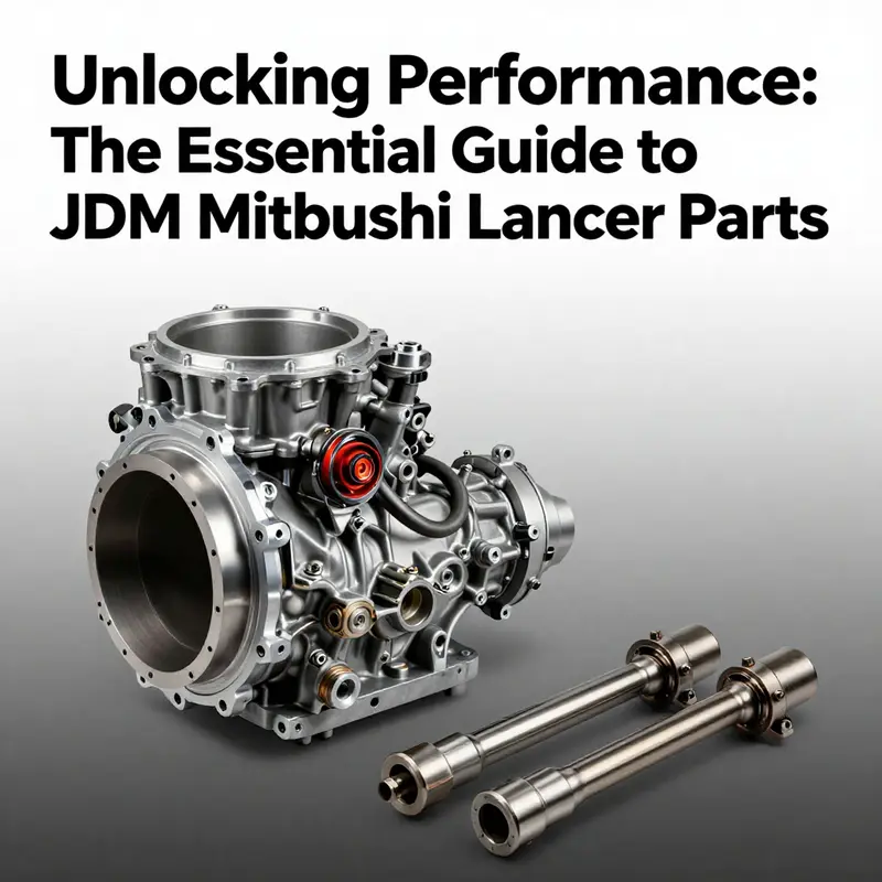 High-performance 4B11T turbocharged engine components ready for installation.