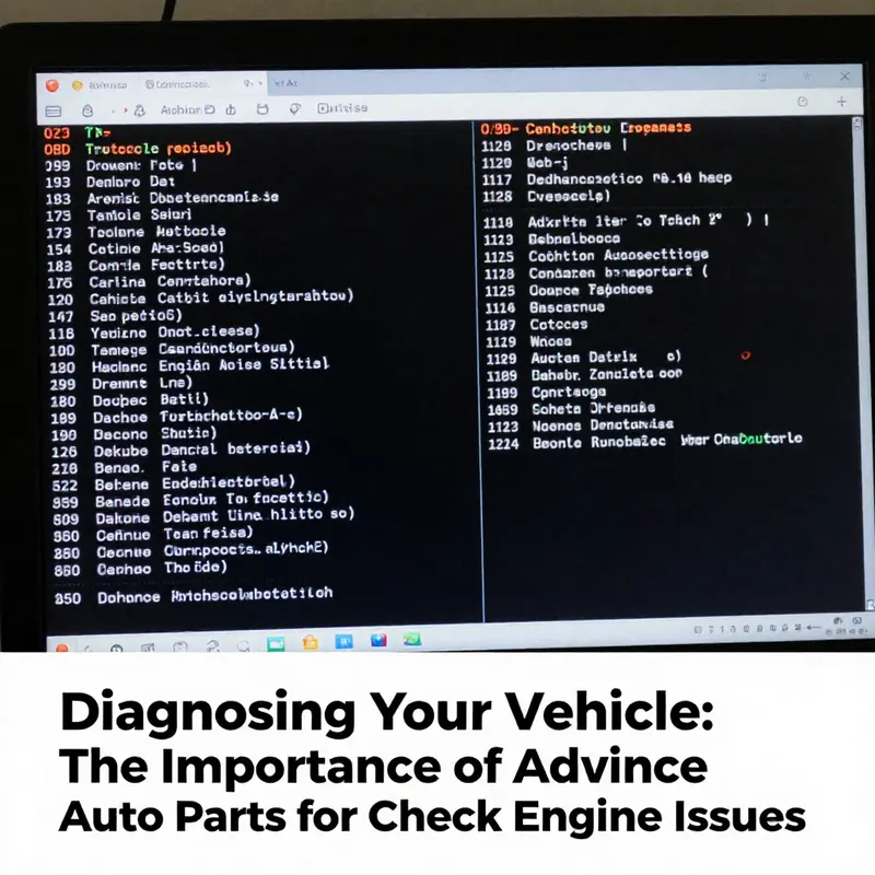 An overview of an Advance Auto Parts store highlighting their diagnostic services.
