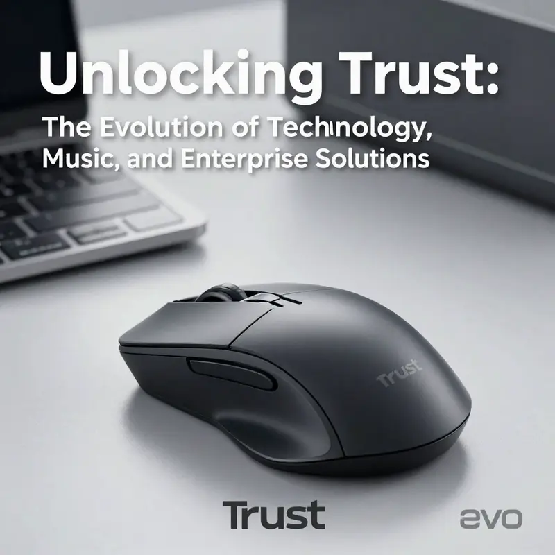 The Trust Evo Advanced Wireless USB Laser Mouse – combining cutting-edge technology with ergonomic design.