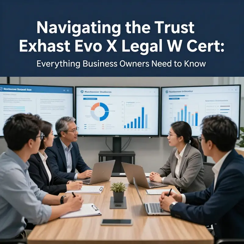 A detailed view of a modified Mitsubishi Lancer Evo X highlighting Trust Exhaust systems and market dynamics.