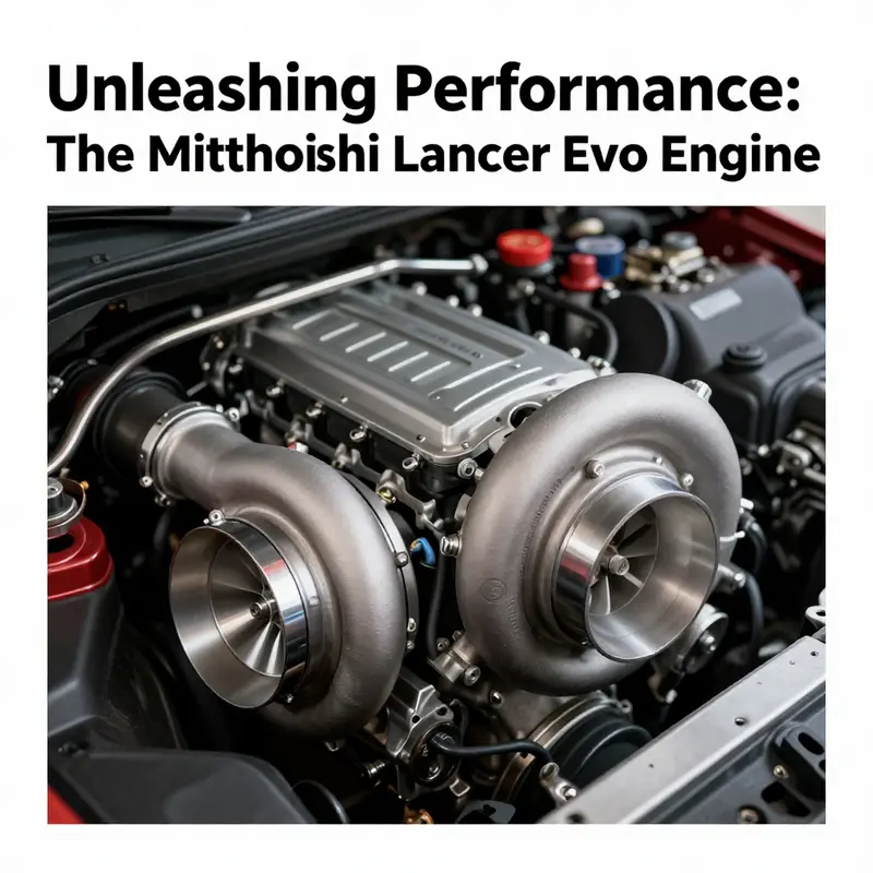 Innovative design of the 4G63 engine as a testament to Mitsubishi’s engineering prowess.