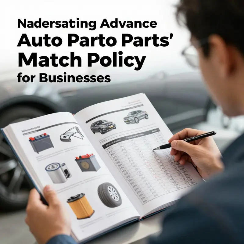 An overview of the essentials of Advance Auto Parts price match policy.