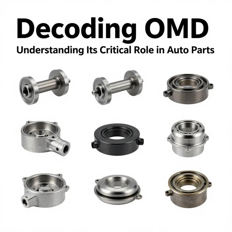 Illustration showcasing the range of OEM auto parts in a vehicle, emphasizing their design and production.