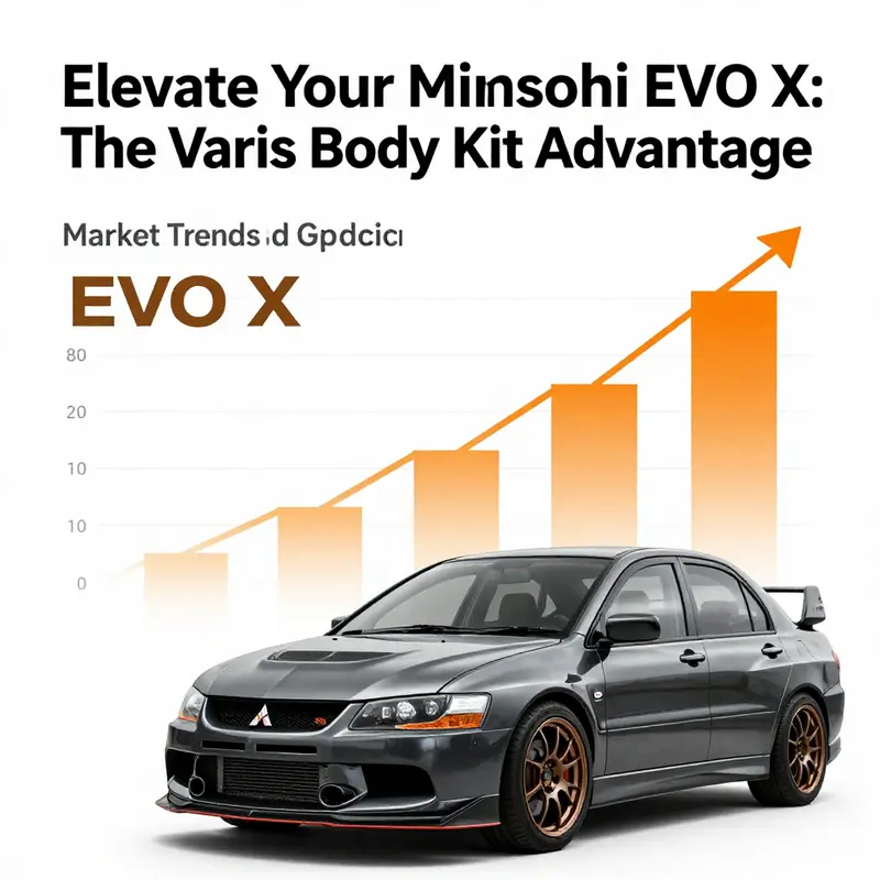 The Varis EVO X body kit features a dramatic design using high-strength materials.