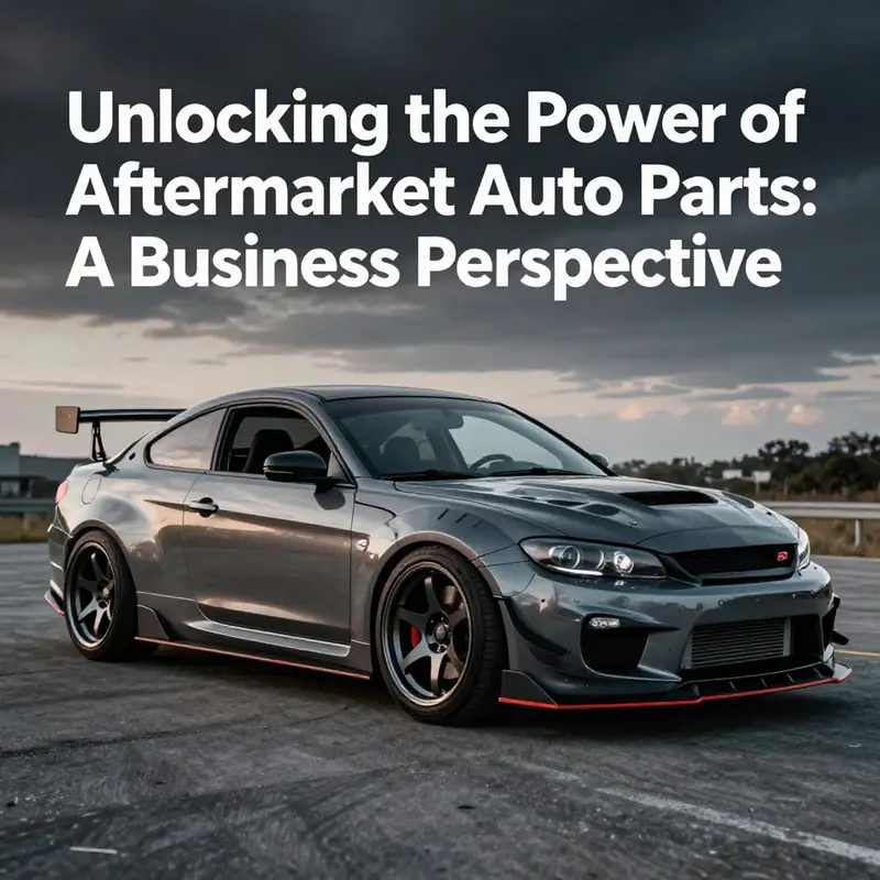 A variety of aftermarket auto parts available in a retail shop, showcasing their importance in the automotive industry.