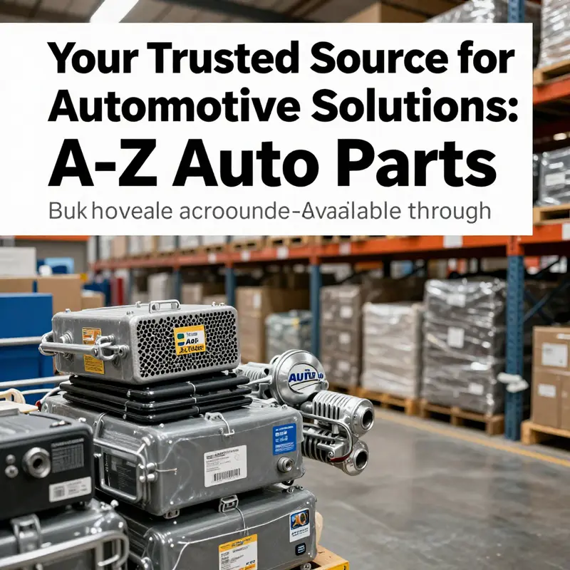A diverse array of high-quality automotive parts from A-Z Auto Parts India.