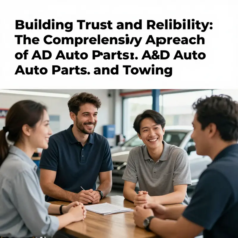 A&D Auto Parts Inc. and Towing: A reliable partner for all automotive parts and towing services.