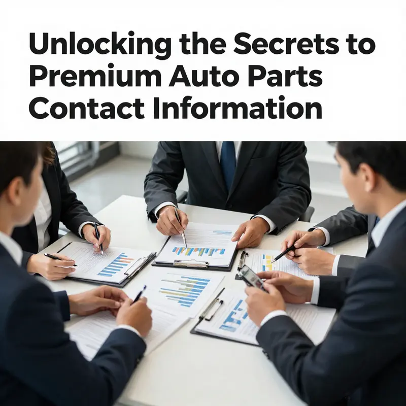 Conducting research online to find premium auto parts suppliers.