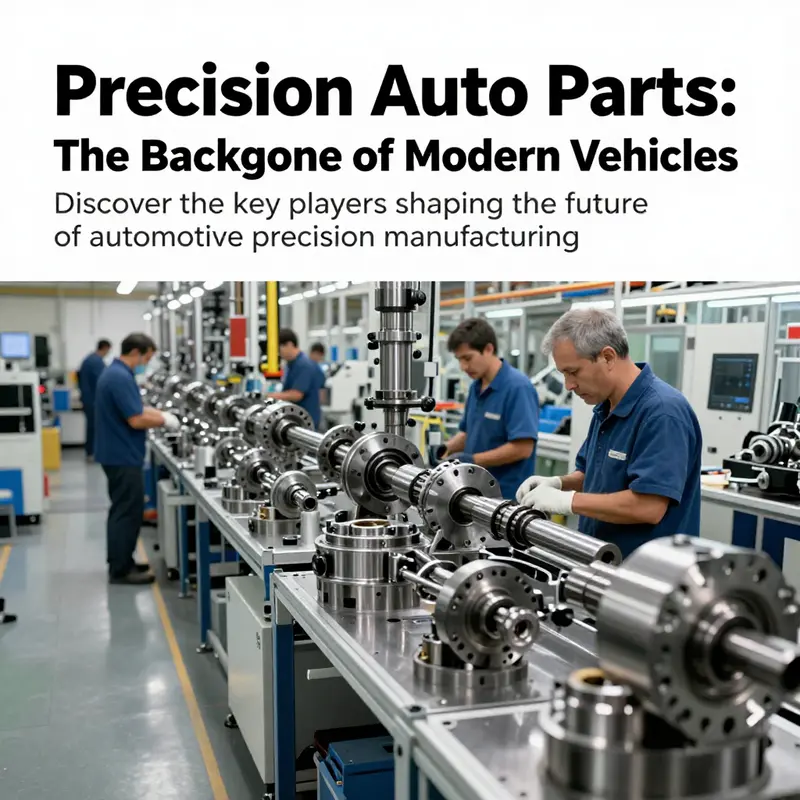 An active automotive production facility illustrating the manufacturing of precision auto parts, emphasizing the industry's significance.
