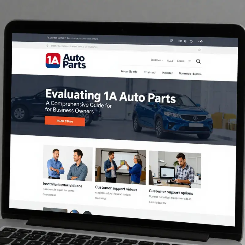 A DIY mechanic utilizing 1A Auto Parts, illustrating hands-on engagement with the brand’s resources.