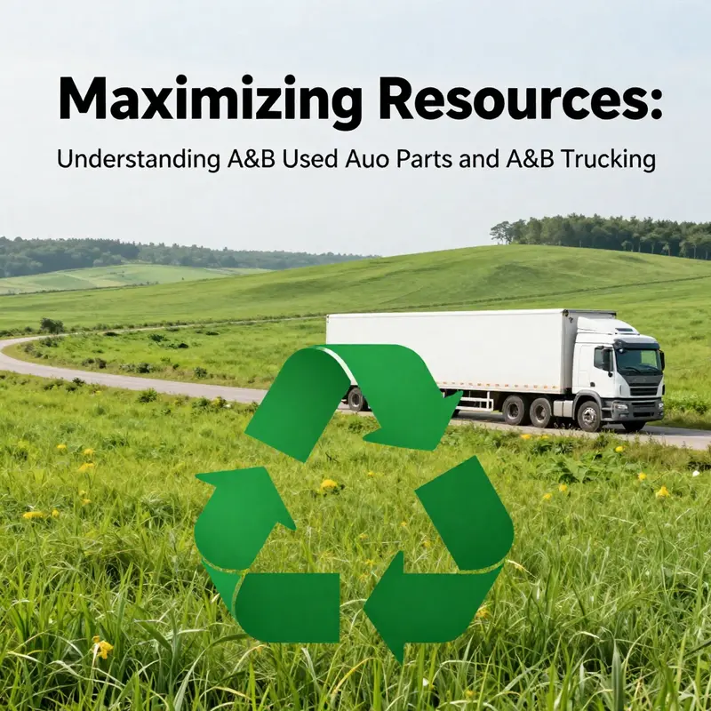 The inner workings of A&B Used Auto Parts showcasing the efficiency in vehicle disassembly and parts organization.