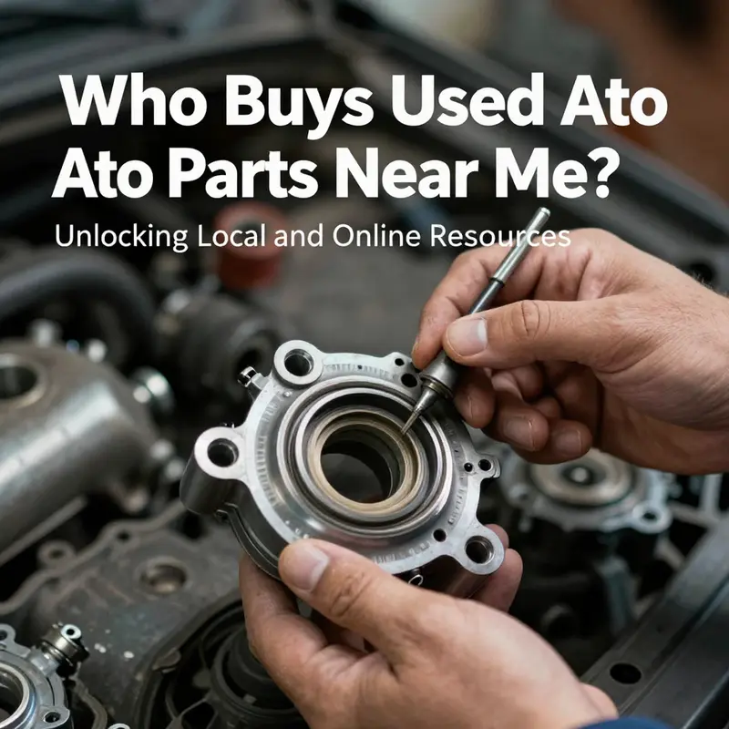 A busy local auto parts market with customers browsing through used components.