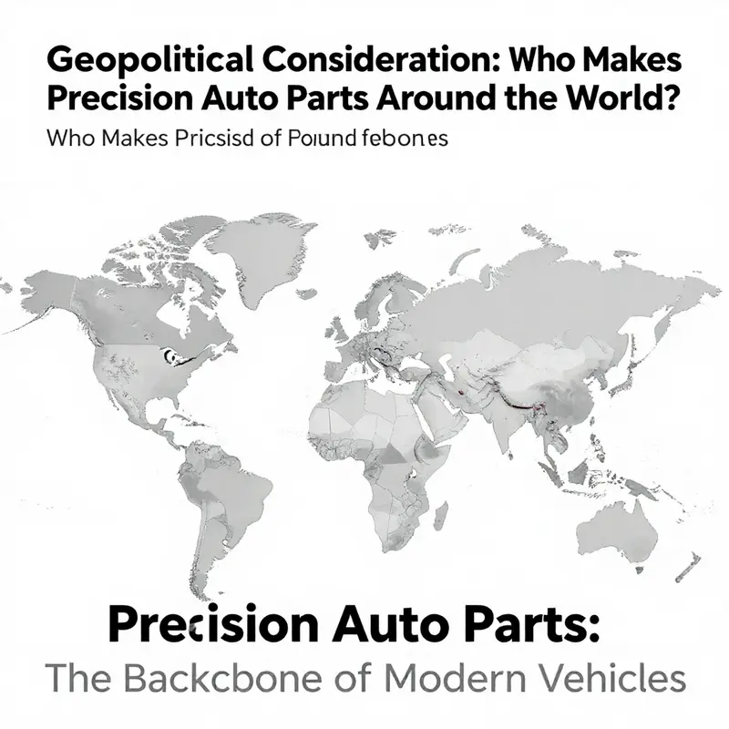 Leading manufacturers play a crucial role in designing and producing precision auto parts for diverse automotive applications.