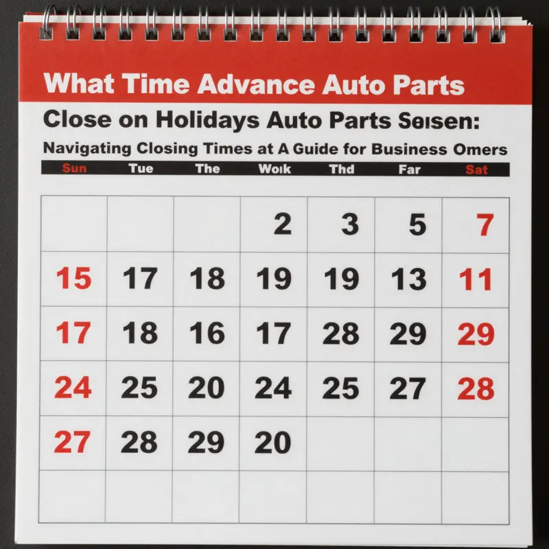 Exploring diverse Advance Auto Parts locations and their unique closing hours.