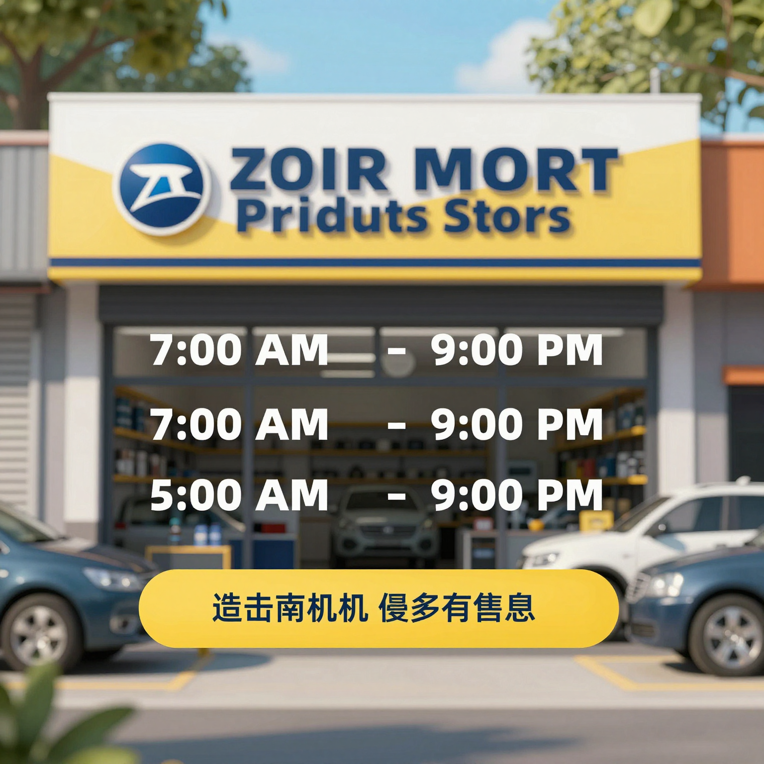 Auto Parts Store Hours