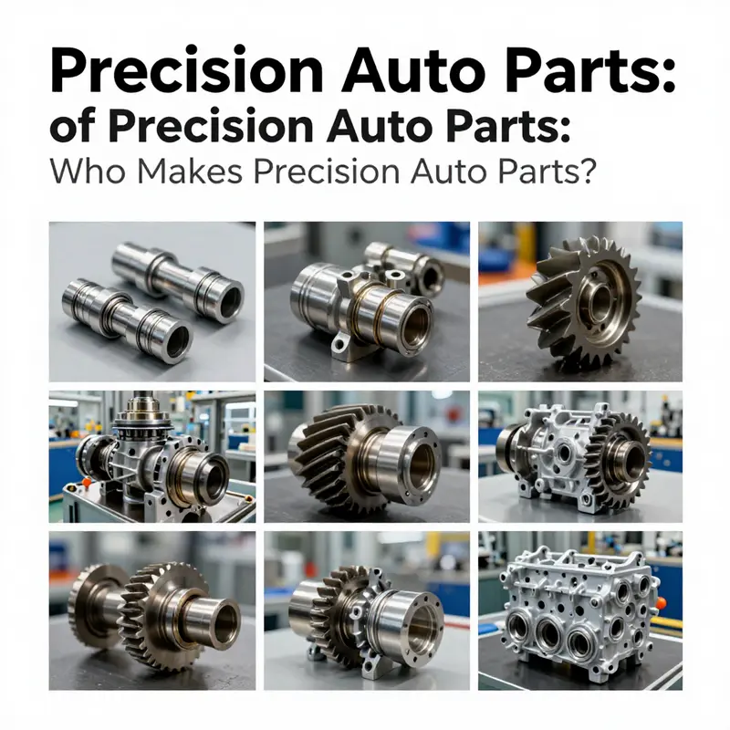Leading manufacturers play a crucial role in designing and producing precision auto parts for diverse automotive applications.