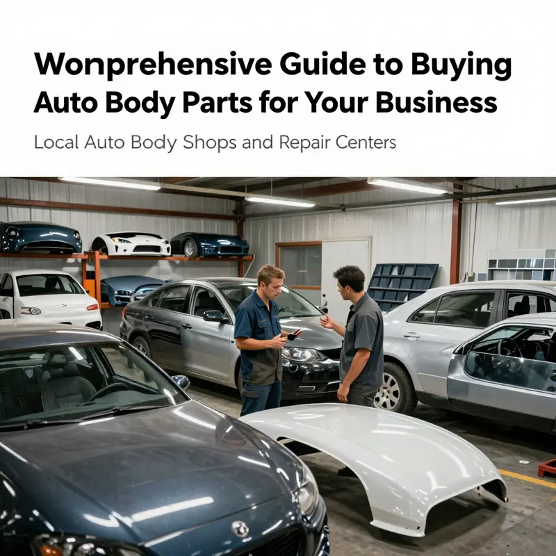Explore a range of options available on online marketplaces for auto body parts.