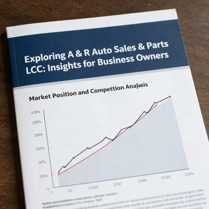 A vibrant collage depicting the essence of the auto sales and parts industry.