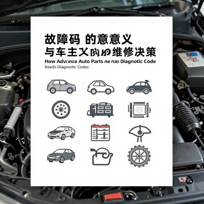 Technician providing diagnostic trouble code reading services at Advance Auto Parts.