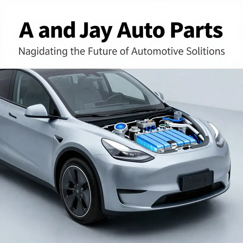 A modern assembly line where A and Jay Auto Parts’ modular components integrate seamlessly into the vehicle production process.