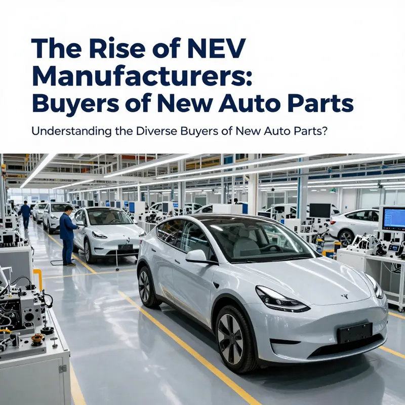 An automotive manufacturing plant illustrating the critical role of OEMs as primary buyers of new auto parts.