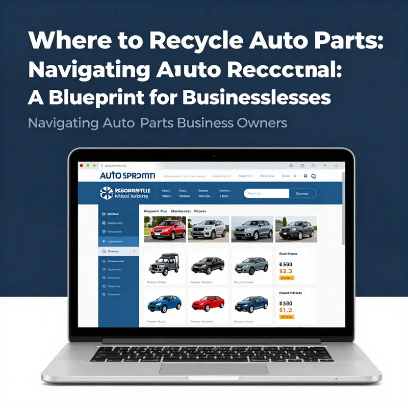 Professional recyclers carefully dismantle vehicles for maximum recovery of auto parts.