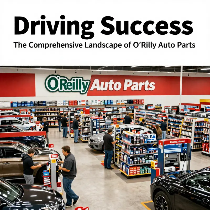 The bustling environment of an O’Reilly Auto Parts store, highlighting the company’s extensive growth.