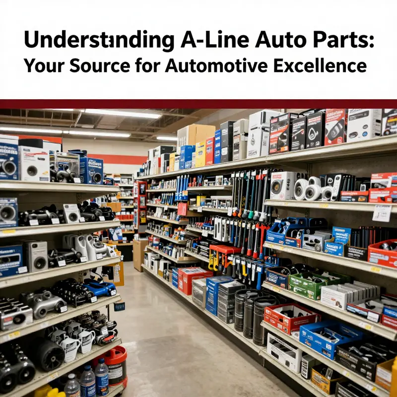 A look at the organized interior of A-Line Auto Parts, ideal for sourcing automotive components.