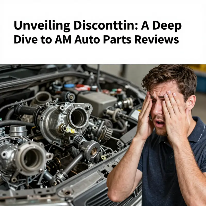 Screenshots of negative consumer feedback highlighting dissatisfaction with AM Auto Parts.