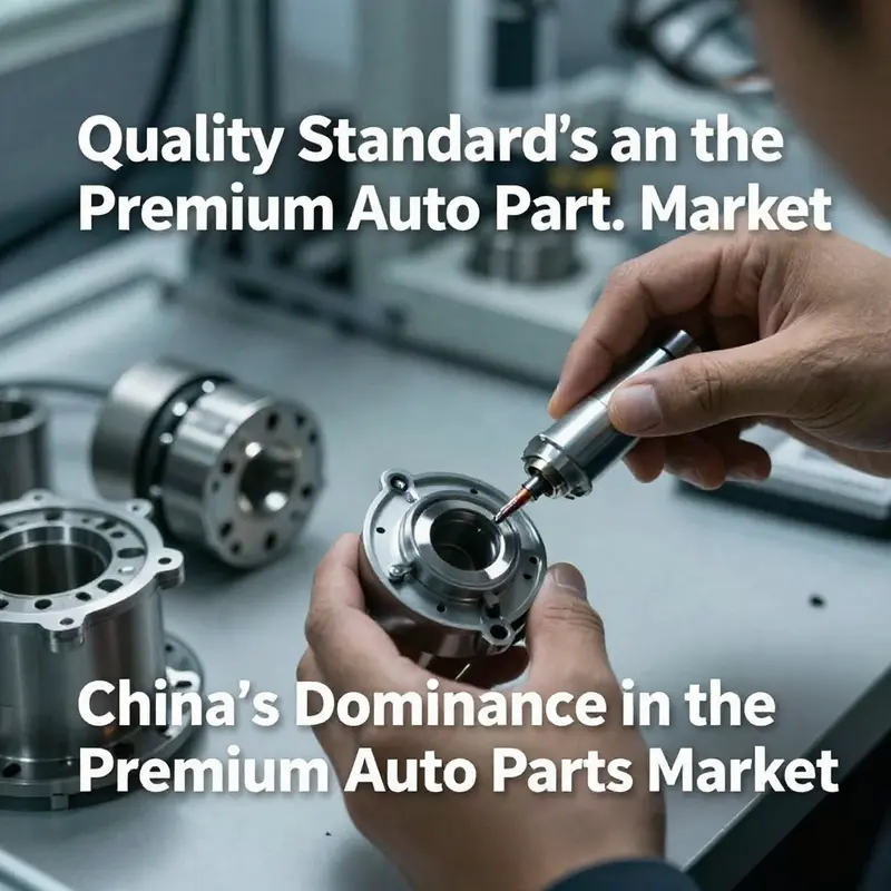 A view inside a modern auto parts manufacturing facility in China.