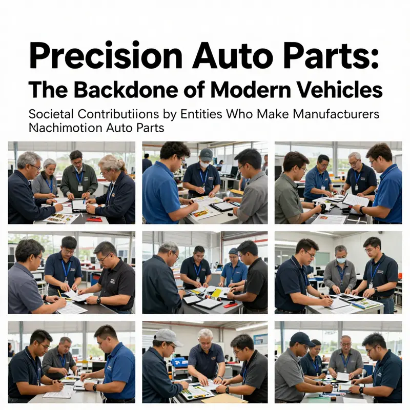 Leading manufacturers play a crucial role in designing and producing precision auto parts for diverse automotive applications.