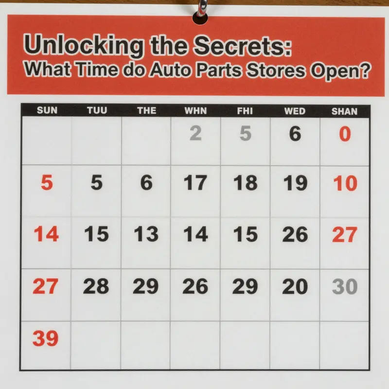 Auto parts store preparing to welcome customers as dawn breaks.