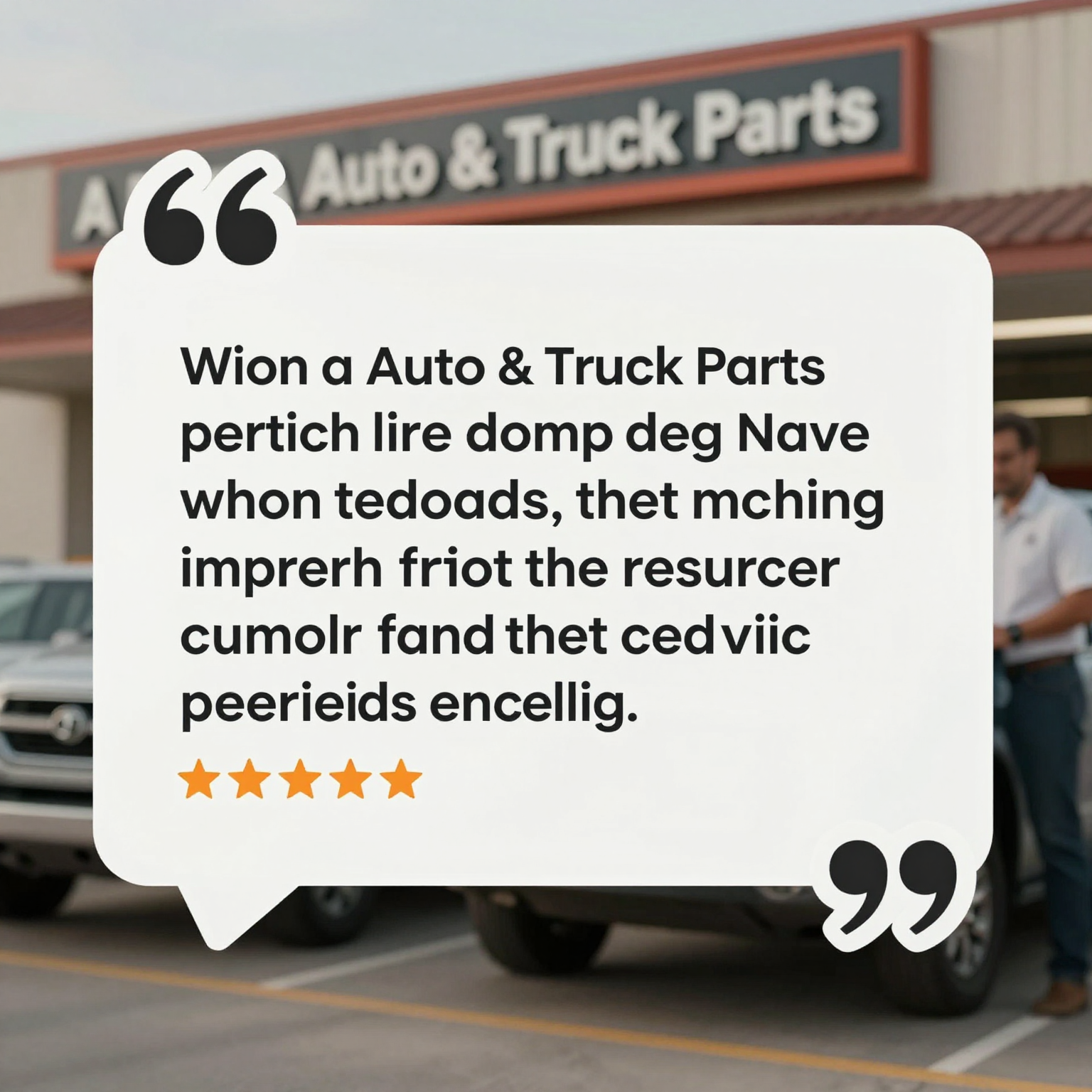 Customer Testimonial Graphic