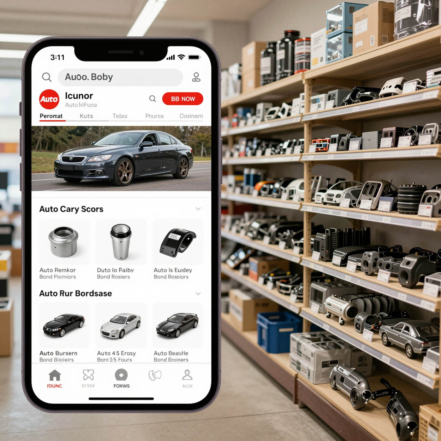 Auto Body Parts Online Retail