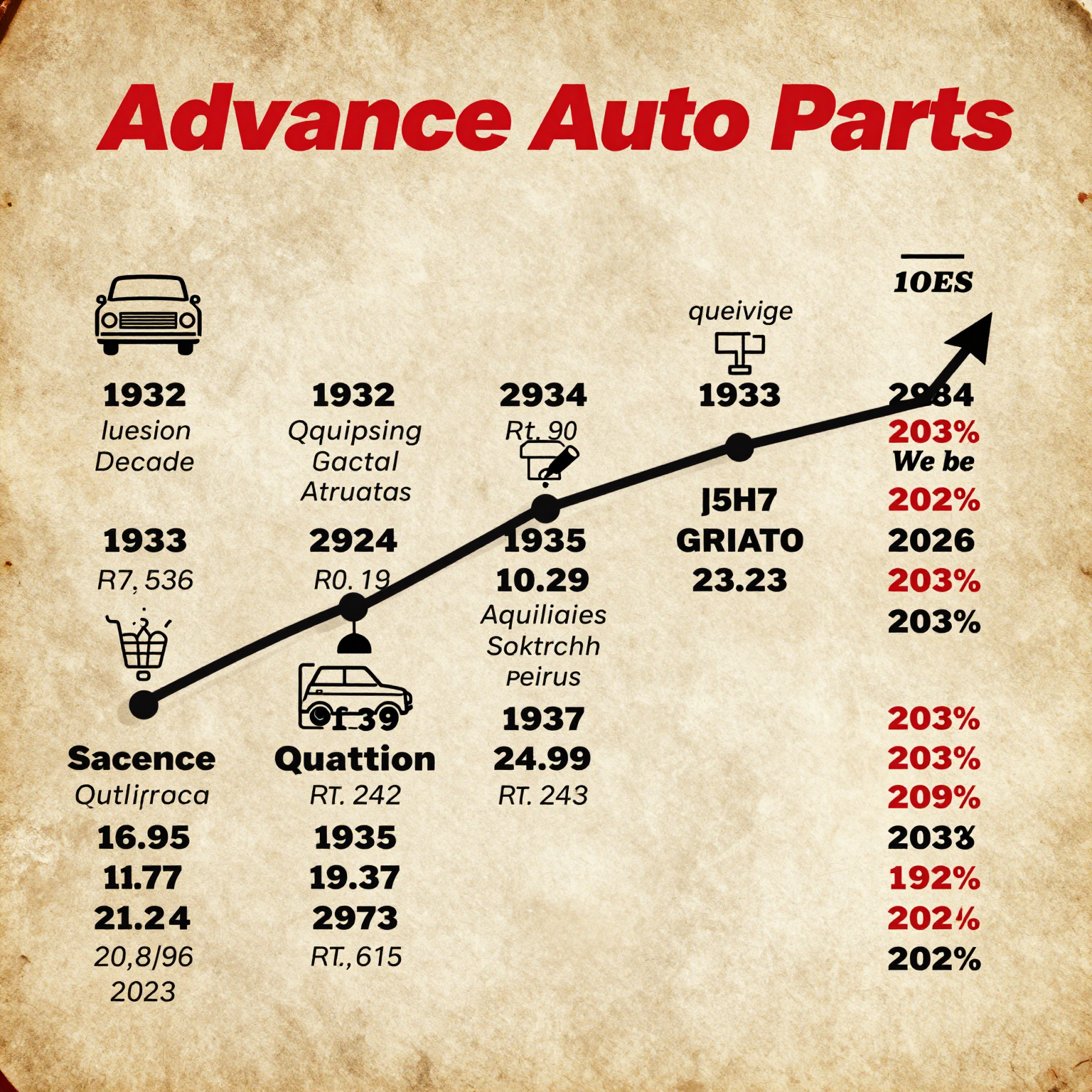Historical Timeline of Advance Auto Parts