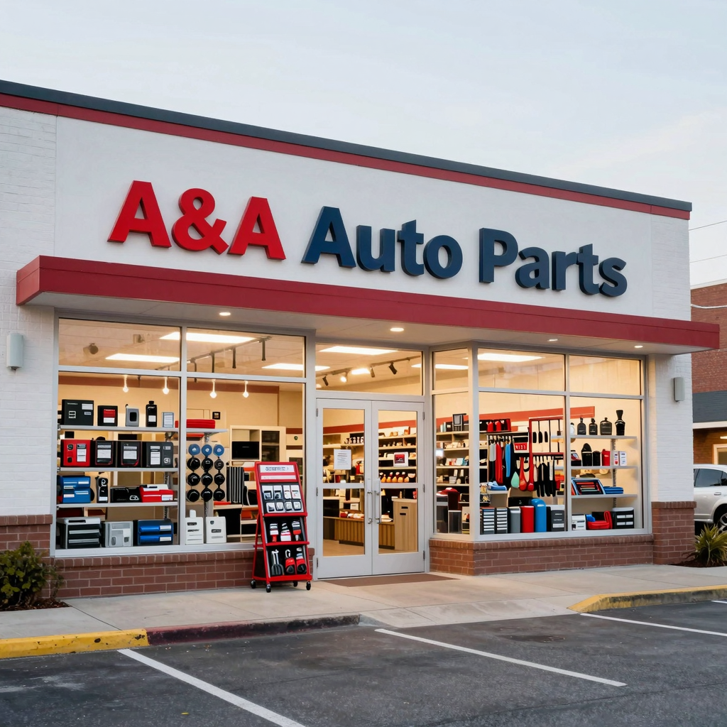 A&A Auto Parts Storefront