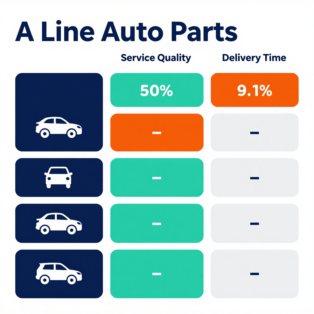 A Line Auto Parts Comparison
